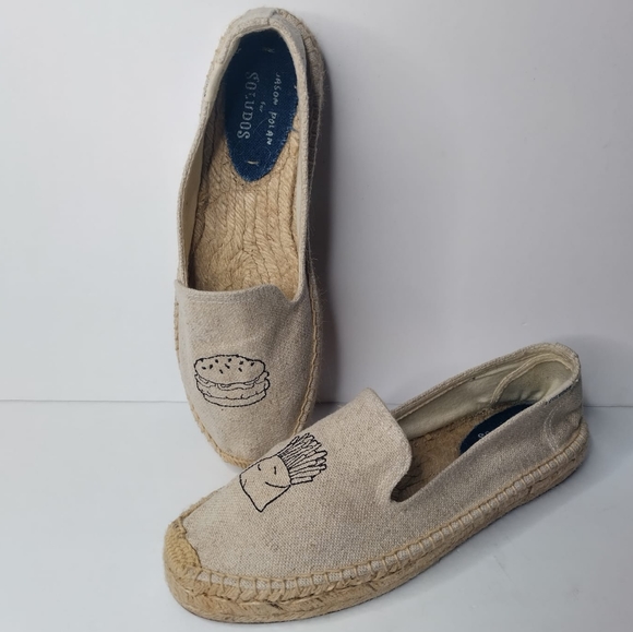 Soludos Burger and Fries Espadrilles - Picture 1 of 8